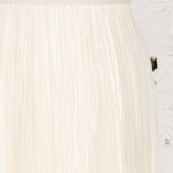 Fustă din tul cu volane Alva ivory