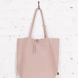 Powder pink Fiona Leather Bag 