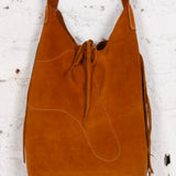 Geantă tote din piele handmade Bijou cărămizie