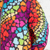 Jachetă matlasată Fancy cu inimioare