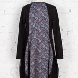 Cardigan-rochie cu lână Muse cu imprimeu paisley