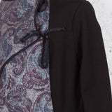 Cardigan-rochie cu lână Muse cu imprimeu paisley