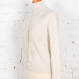 Cardigan tricotat June crem
