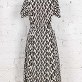 Rochie Pearl cu imprimeu simetric