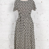 Rochie Pearl cu imprimeu simetric