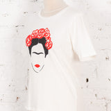 Tricou cu imprimeu Frida Kahlo