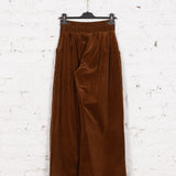 Pantaloni Betsy din reiat maro
