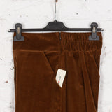 Pantaloni Betsy din reiat maro