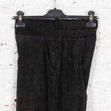 Pantaloni Betsy din reiat negru