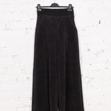 Pantaloni Betsy din reiat negru