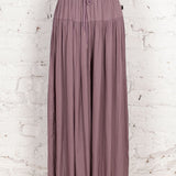 Pantaloni largi palazzo Regan gri