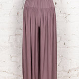 Pantaloni largi palazzo Regan gri