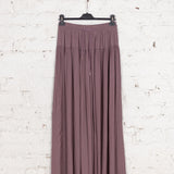Pantaloni largi palazzo Regan gri