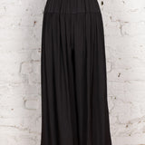 Pantaloni largi palazzo Regan negri
