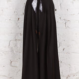 Pantaloni largi Yonas negri