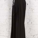 Pantaloni largi Yonas negri