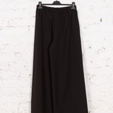 Pantaloni largi Stella cu pliuri frontale