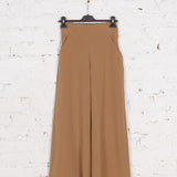 Pantaloni Betsy din vascoză bej