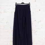 Pantaloni Betsy din in bleumarin