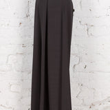 Pantaloni largi cu pliuri ample Monet gri