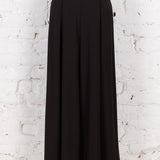 Pantaloni largi cu pliuri ample Monet negri