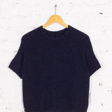 Pulover cu lână alpaca Navin bleumarin