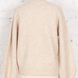 Pulover tricotat Melia bej