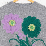 Pulover tricotat Melia gri