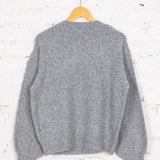 Pulover tricotat Melia gri