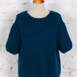 Teal Essence mohair sweater