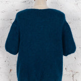 Teal Essence mohair sweater