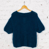 Teal Essence mohair sweater