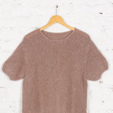 Pulover cu mohair Essence bej