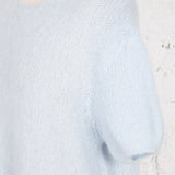 Pulover cu mohair Essence bleu