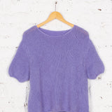 Pulover cu mohair Essence mov