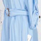 Rochie cămașă Athea din vâscoză bleu