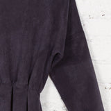 Rochie Pearl din reiat antracit