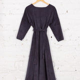 Rochie Pearl din reiat antracit