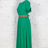 Rochie Pearl din in verde