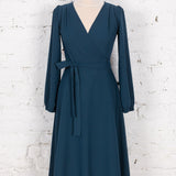 Rochie petrecută Faith albastru-verzui