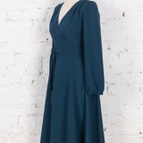 Rochie petrecută Faith albastru-verzui