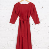 Rochie Pearl din in roșu carmin