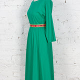 Rochie Pearl din in verde