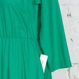 Rochie Pearl din in verde