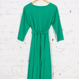 Rochie Pearl din in verde