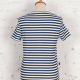 Tricou din bumbac Soline cu dungi și inimioară