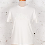 Tricou cu text Skrew Confort alb