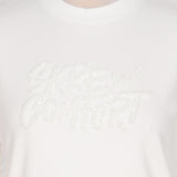 Tricou cu text Skrew Confort alb