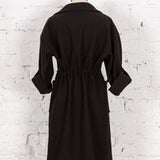 Pardesiu oversized Sunday negru